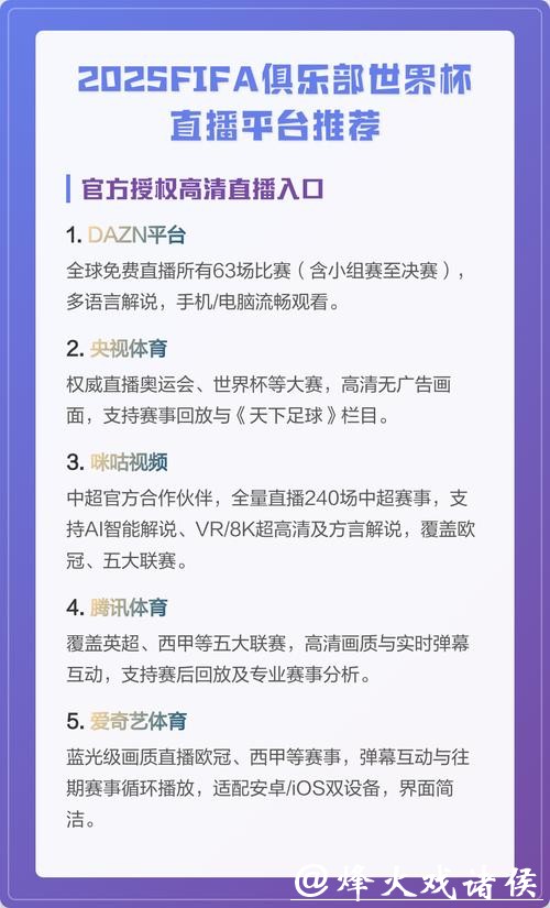 全网高清世界杯比赛直播平台推荐
